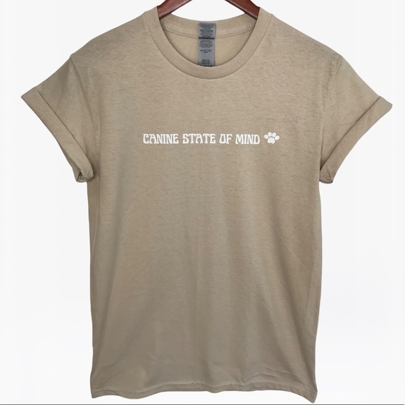 CANINE STATE OF MIND Unisex Adult 100% Cotton T-Shirts - Various - Picture 4 of 7